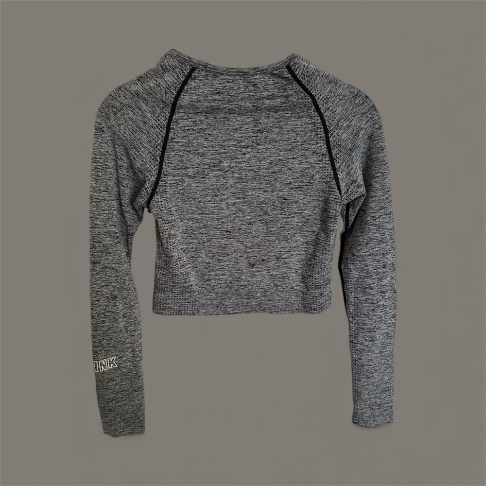 Victoria's Secret Gray Crop Top - Picture 2 of 3
